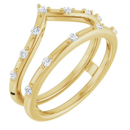 1/5 Ctw Lab-Grown Diamond Ring Guard