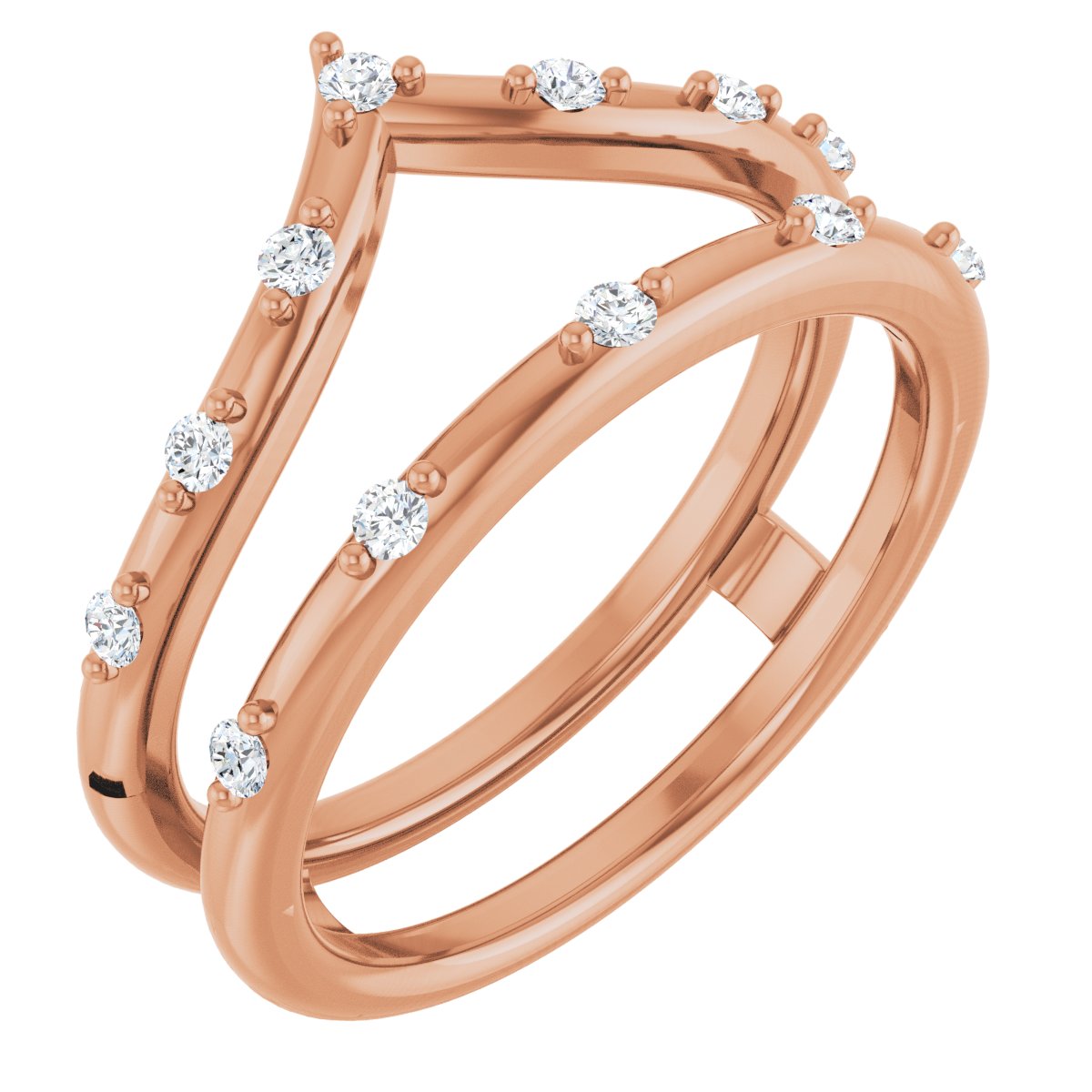1/5 Ctw Lab-Grown Diamond Ring Guard