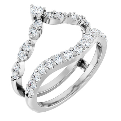 3/4 Ctw Lab-Grown Diamond Ring Guard