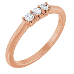 1/8 Ctw Lab-Grown Diamond Anniversary Band