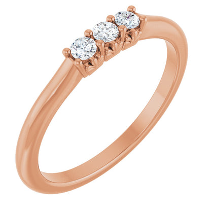 1/8 Ctw Lab-Grown Diamond Anniversary Band