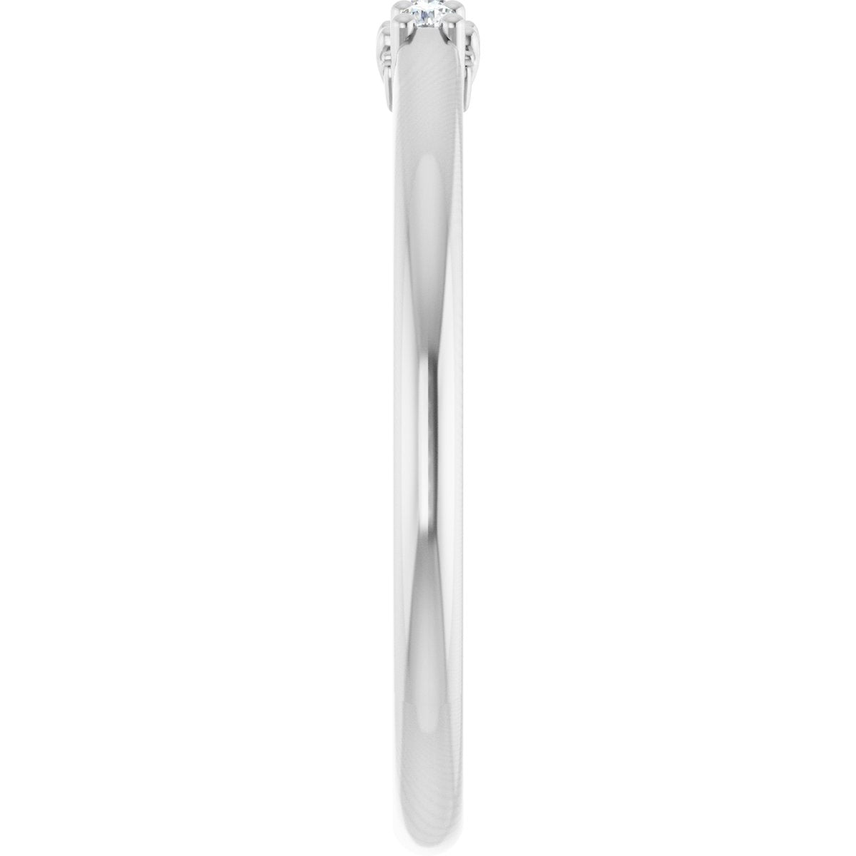 .06 Ctw Lab-Grown Diamond Anniversary Band - White Gold - Lab Grown Diamond