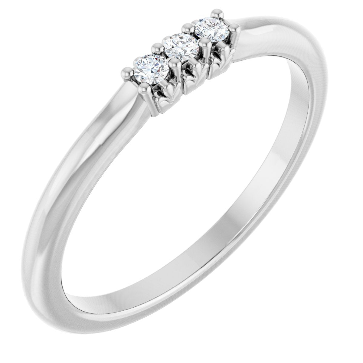 .06 Ctw Lab-Grown Diamond Anniversary Band