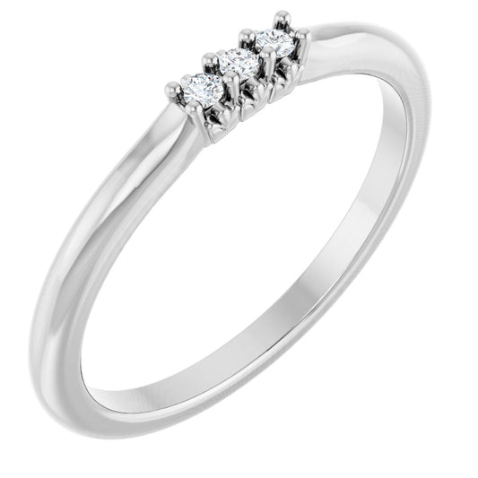 1/5 Ctw Lab-Grown Diamond Anniversary Band
