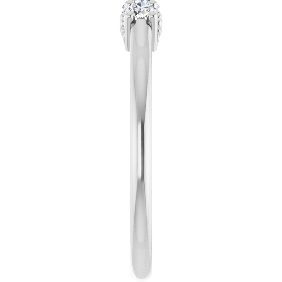 1/4 Ctw Lab-Grown Diamond Anniversary Band - White Gold - Lab Grown Diamond