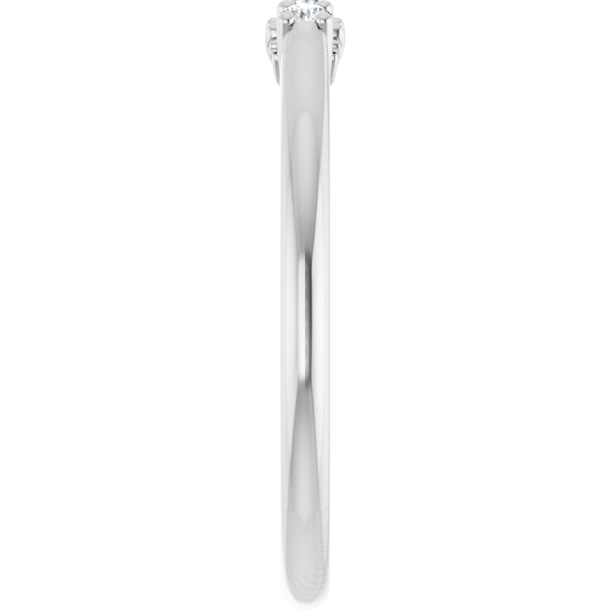 .08 Ctw Lab-Grown Diamond Anniversary Band - White Gold - Lab Grown Diamond