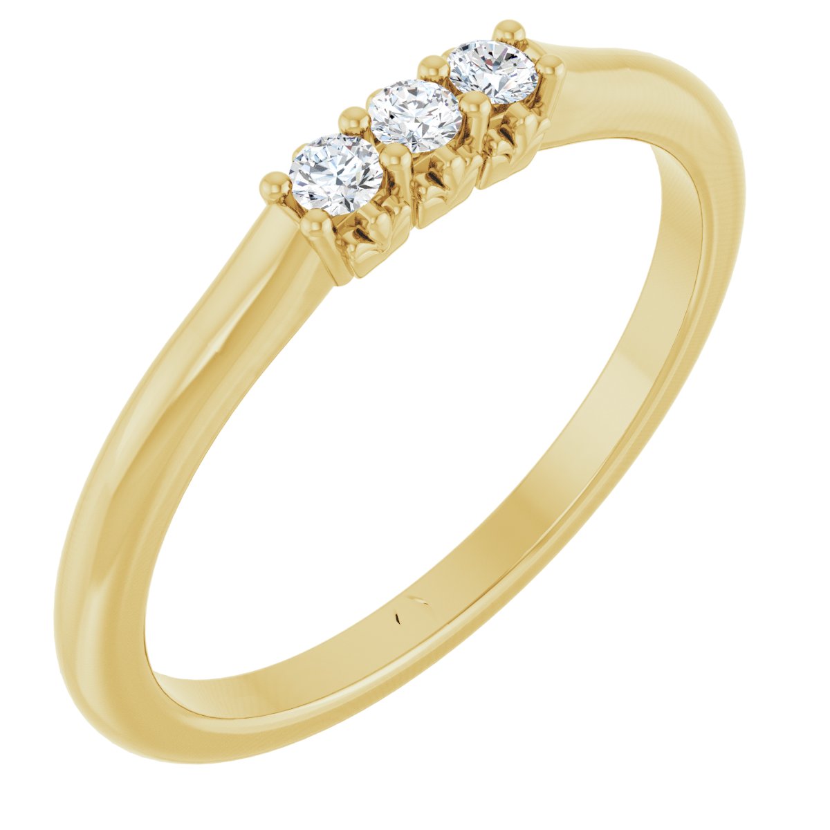.08 Ctw Lab-Grown Diamond Anniversary Band