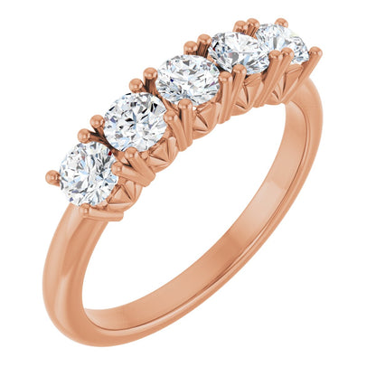 3/4 Ctw Lab-Grown Diamond Anniversary Band