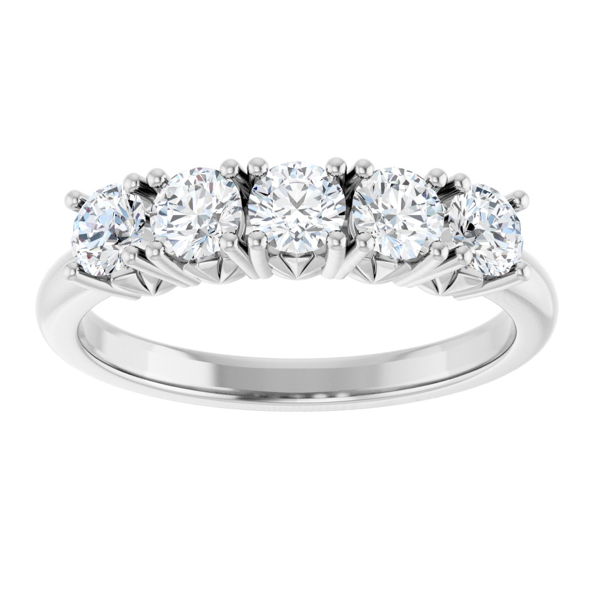 3/4 Ctw Lab-Grown Diamond Anniversary Band - White Gold - Lab Grown Diamond