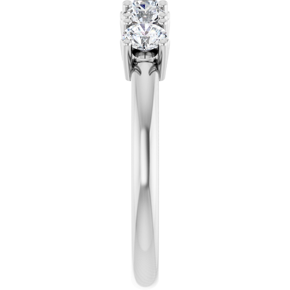 3/4 Ctw Lab-Grown Diamond Anniversary Band - White Gold - Lab Grown Diamond