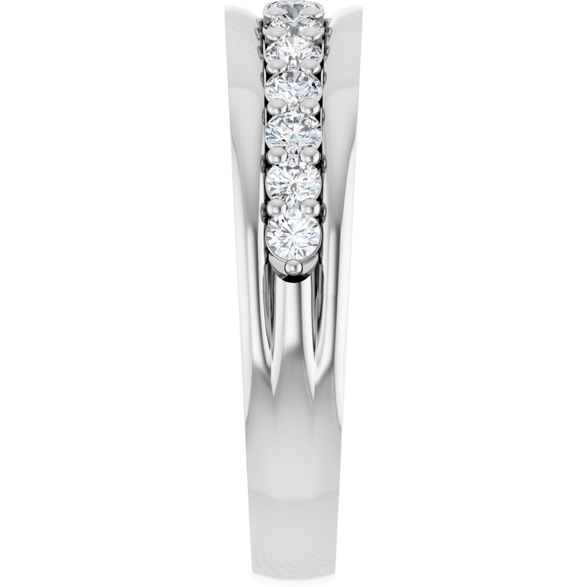 1/2 Ctw Lab-Grown Diamond Anniversary Band - White Gold - Lab Grown Diamond