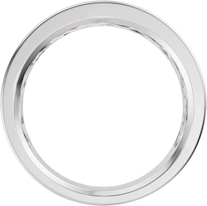 1/6 Ctw Lab-Grown Diamond Band - White Gold - Lab Grown Diamond