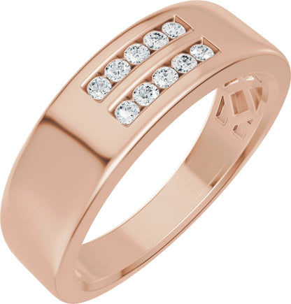 1/6 Ctw Lab-Grown Diamond Band