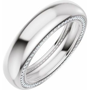5/8 Ctw Lab-Grown Diamond Band