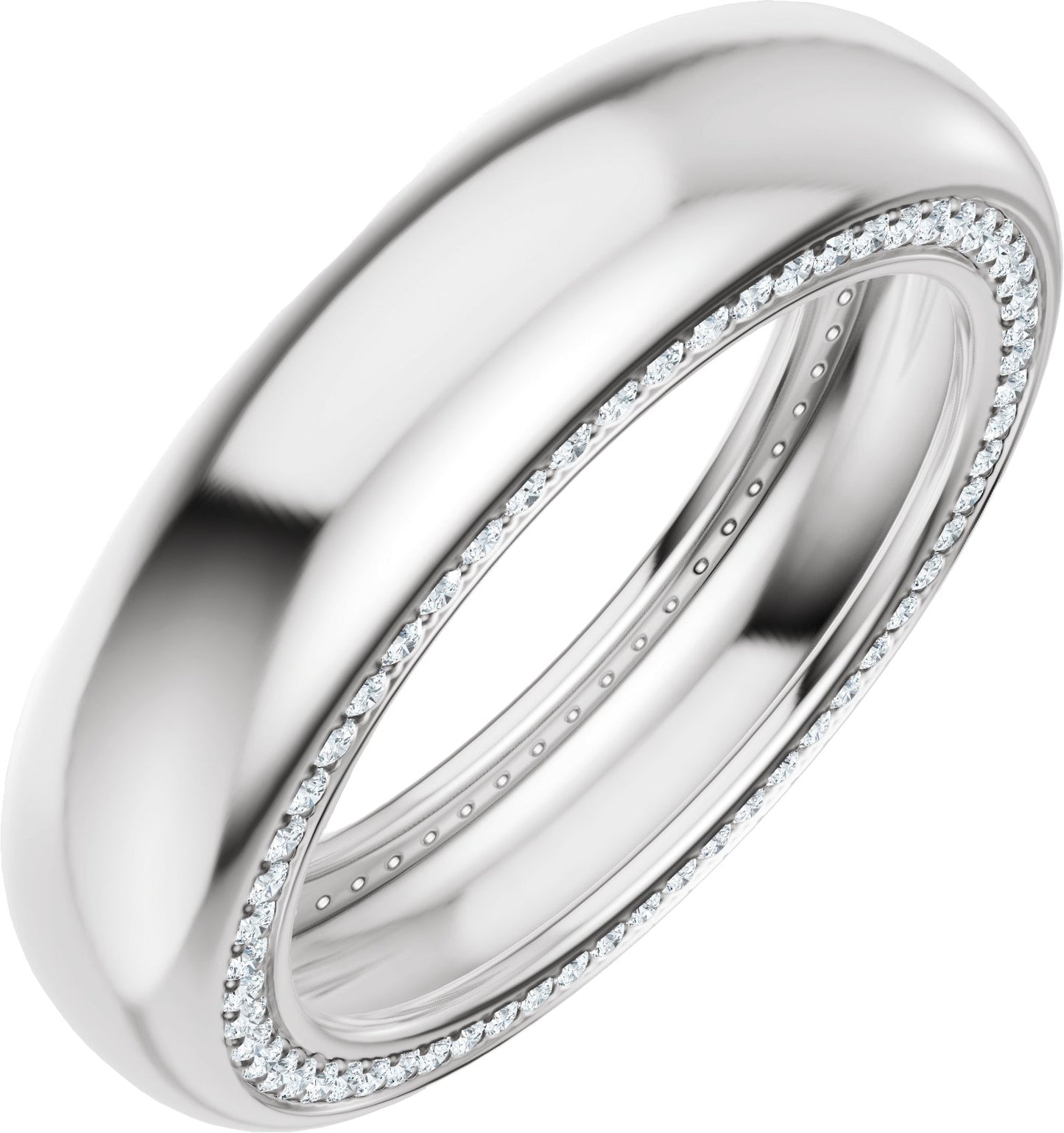 5/8 Ctw Lab-Grown Diamond Band