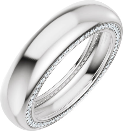5/8 Ctw Lab-Grown Diamond Band