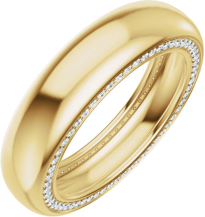 5/8 Ctw Lab-Grown Diamond Band