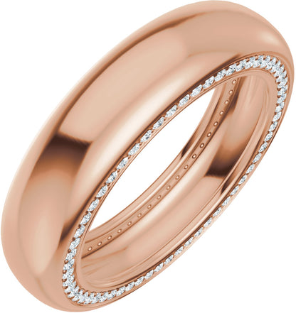 5/8 Ctw Lab-Grown Diamond Band