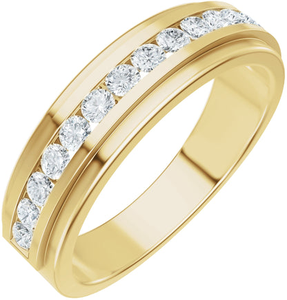 5/8 Ctw Lab-Grown Diamond Band
