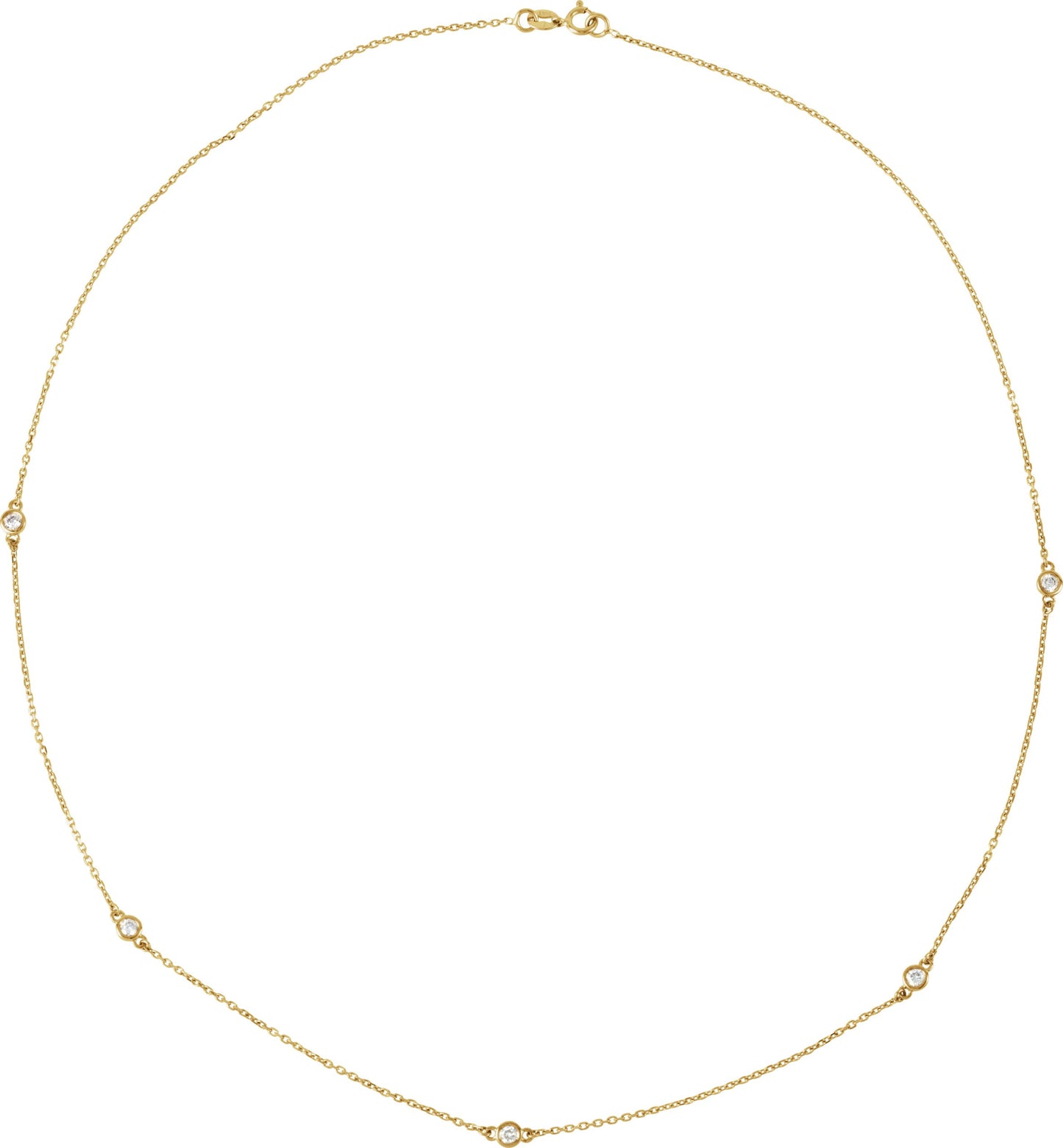 1 Ctw Lab-Grown Diamond Necklace - Lab Grown Diamond
