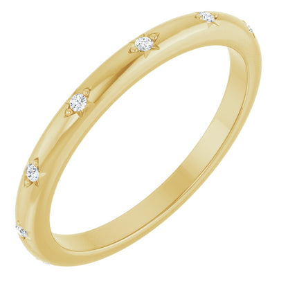 .06 Ctw Lab-Grown Diamond Anniversary Band