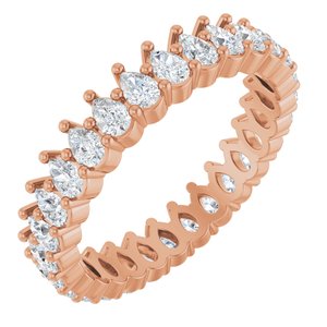 2 1/4 Ctw Pear Lab-Grown Diamond Eternity Band