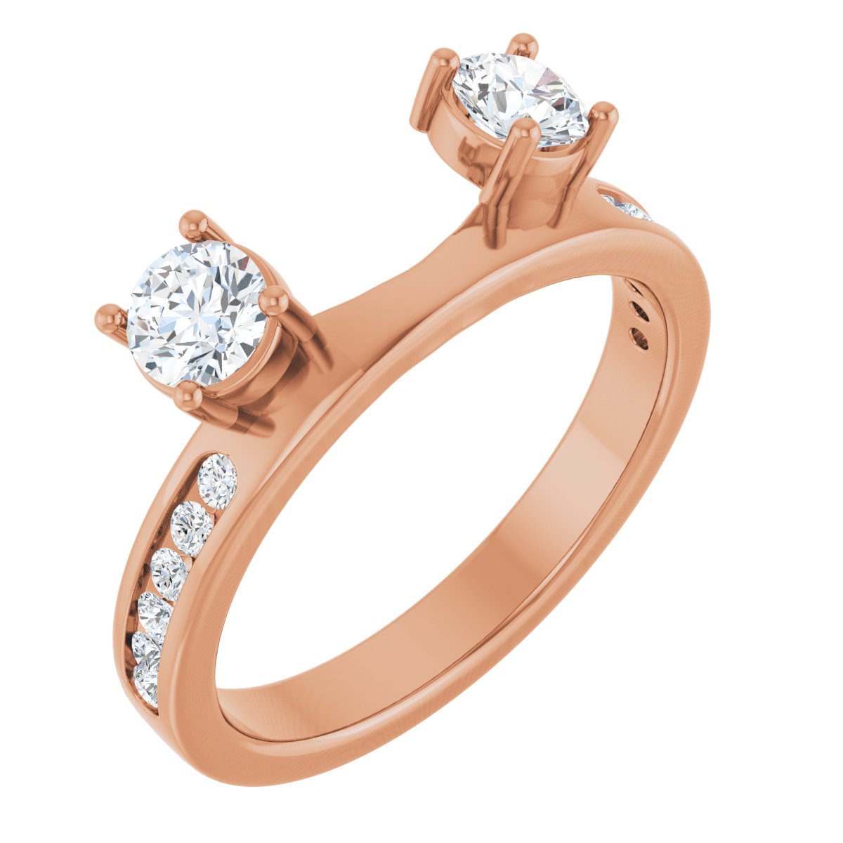 5/8 Ctw Lab-Grown  Diamond Wrap-Style Ring Enhancer