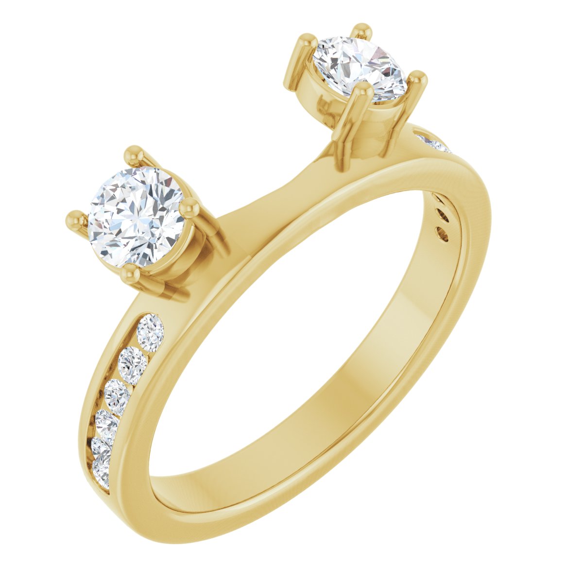 5/8 Ctw Lab-Grown  Diamond Wrap-Style Ring Enhancer