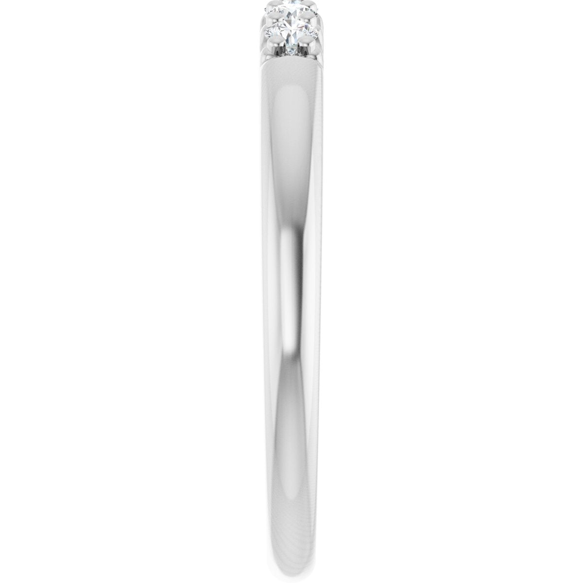1/6 Ctw Lab-Grown Diamond Anniversary Band - White Gold - Lab Grown Diamond