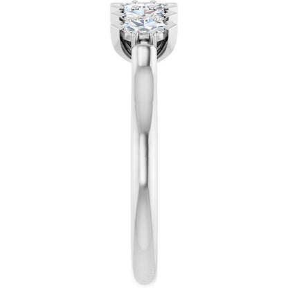 1/2 Ctw Marquise Lab-Grown Diamond Anniversary Band - White Gold - Lab Grown Diamond