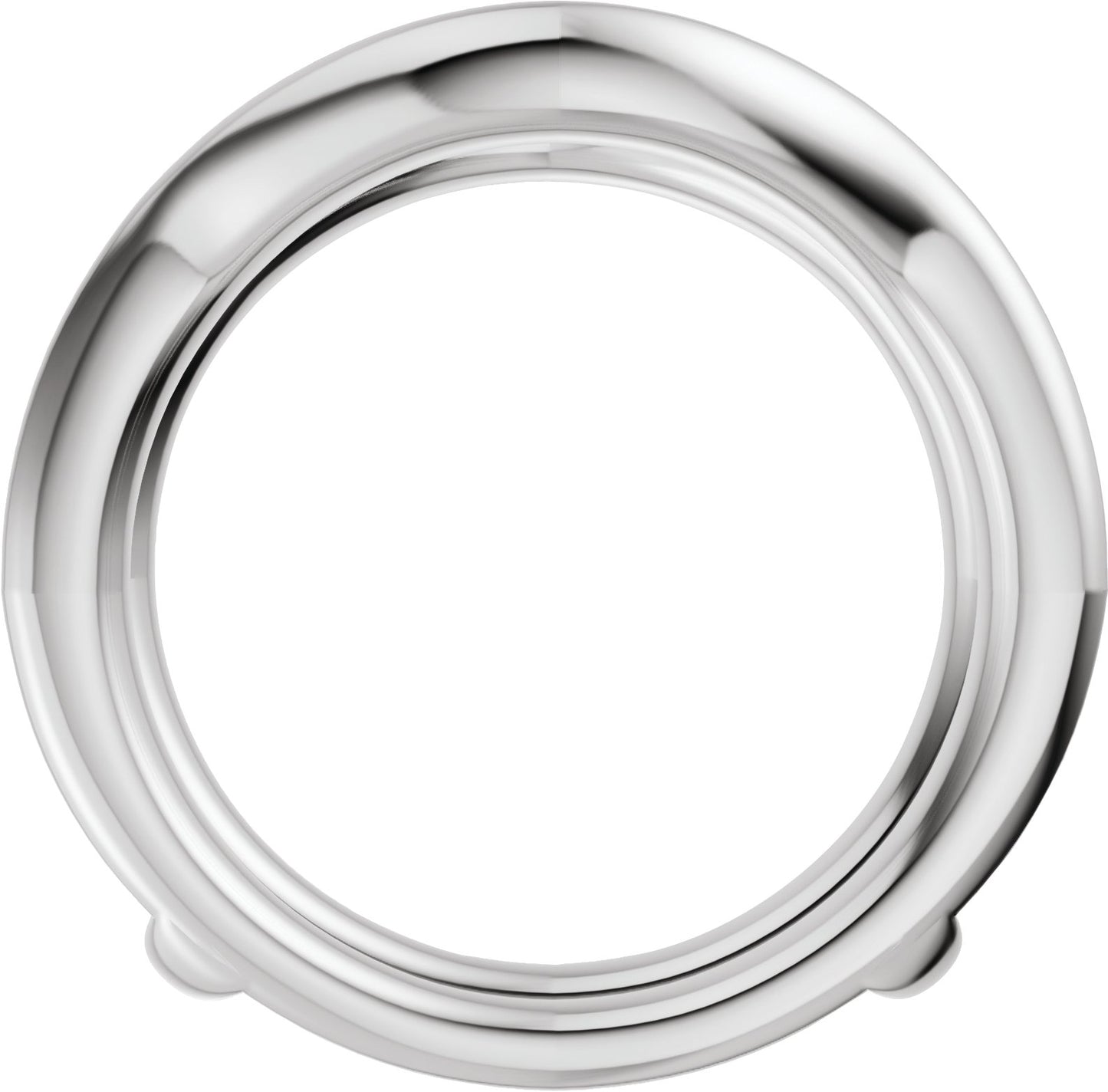 1 Ctw Lab-Grown Diamond Ring Guard - White Gold - Lab Grown Diamond