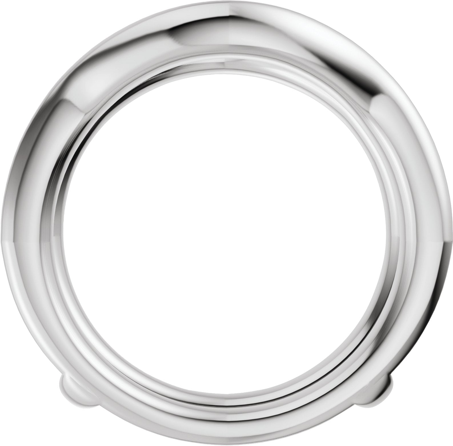1 Ctw Lab-Grown Diamond Ring Guard - White Gold - Lab Grown Diamond