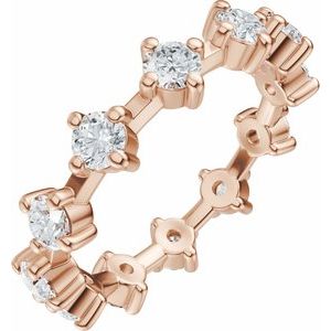 1 1/5 Ctw Lab-Grown Diamnd Eternity Band