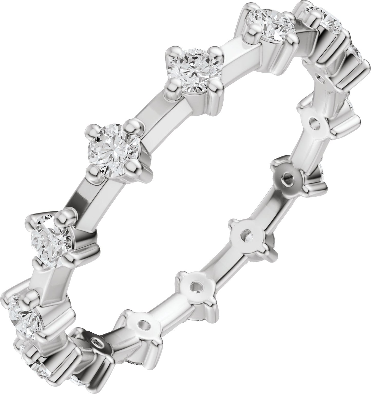 1/2 Ctw Lab-Grown Diamond Eternity Band