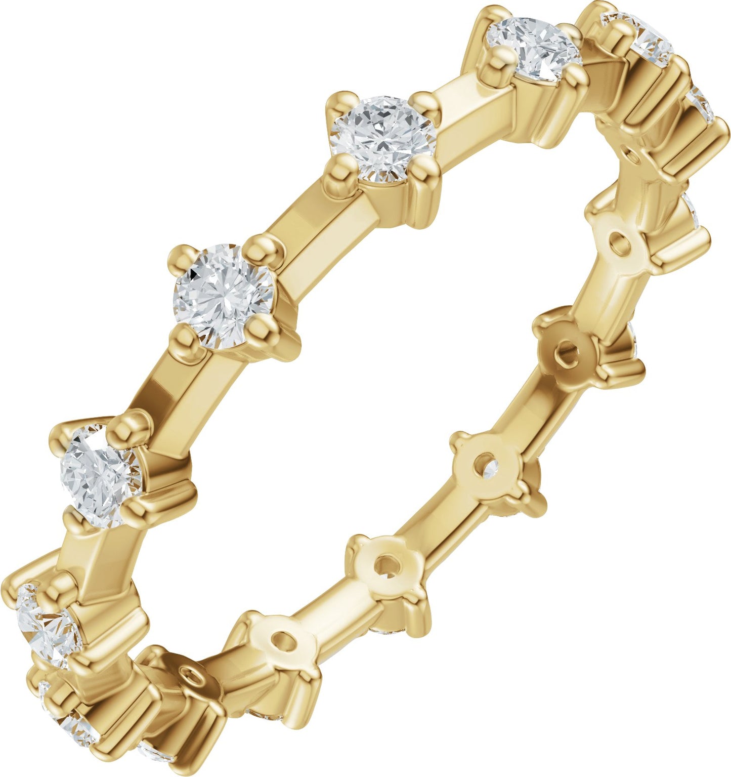 1/2 Ctw Lab-Grown Diamond Eternity Band