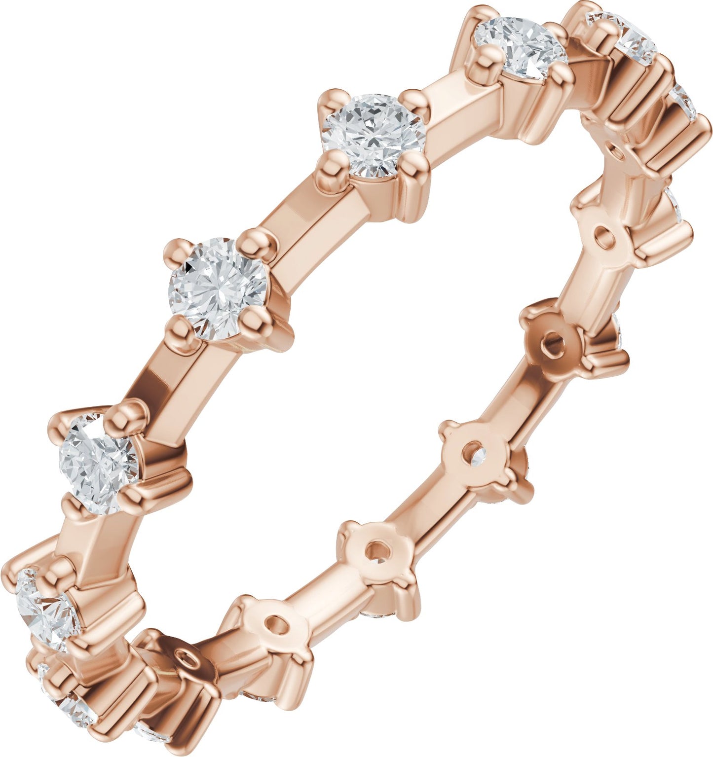 1/2 Ctw Lab-Grown Diamond Eternity Band