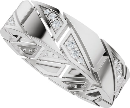 Lab-Grown Diamond Eternity Band - White Gold - Lab Grown Diamond