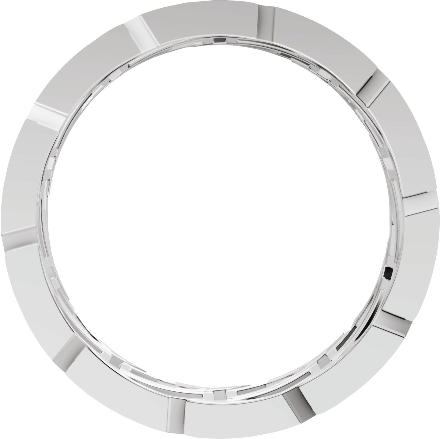 Lab-Grown Diamond Eternity Band - White Gold - Lab Grown Diamond