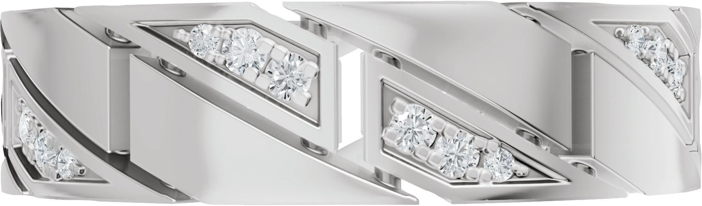 Lab-Grown Diamond Eternity Band - White Gold - Lab Grown Diamond