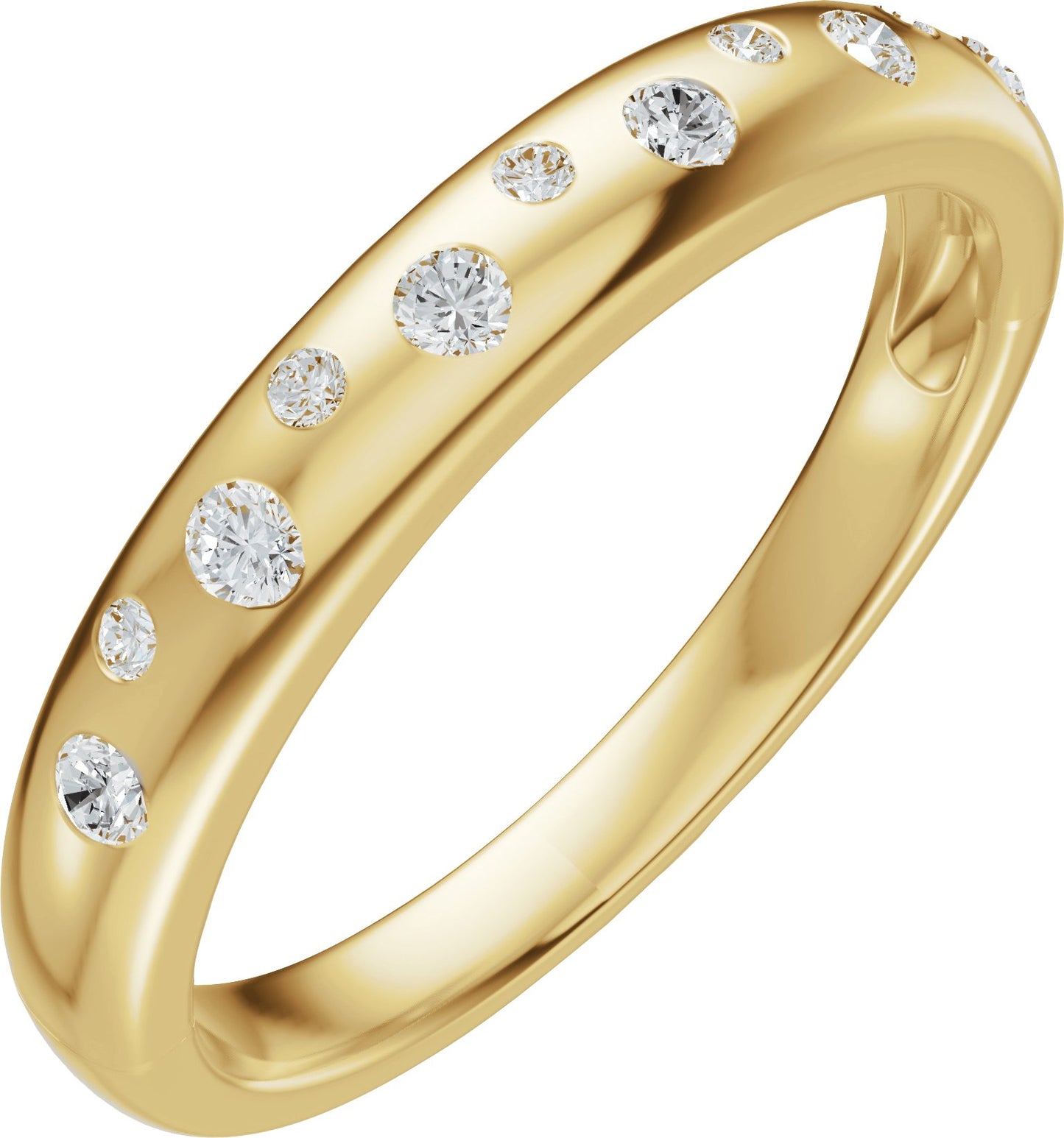 1/5 Ctw Lab-Grown Diamond Anniversary Band