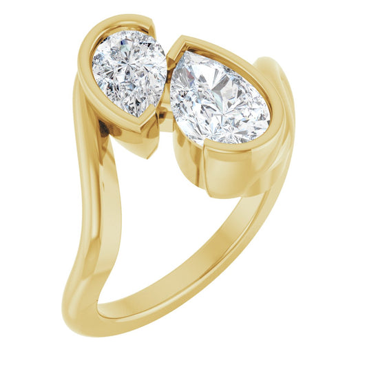 1 1/2 Ctw Lab-Grown Diamond Engagement Ring