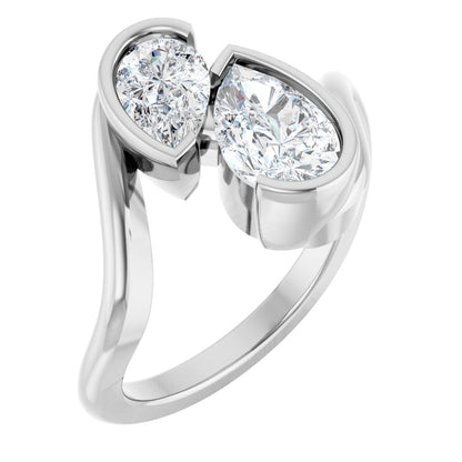2 3/4 Ctw Lab-Grown Diamond Engagement Ring