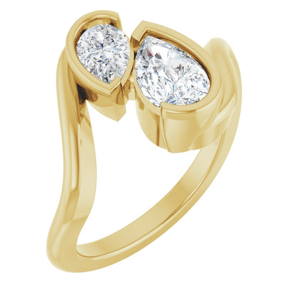 1 Ctw Lab-Grown Diamond Engagement Ring