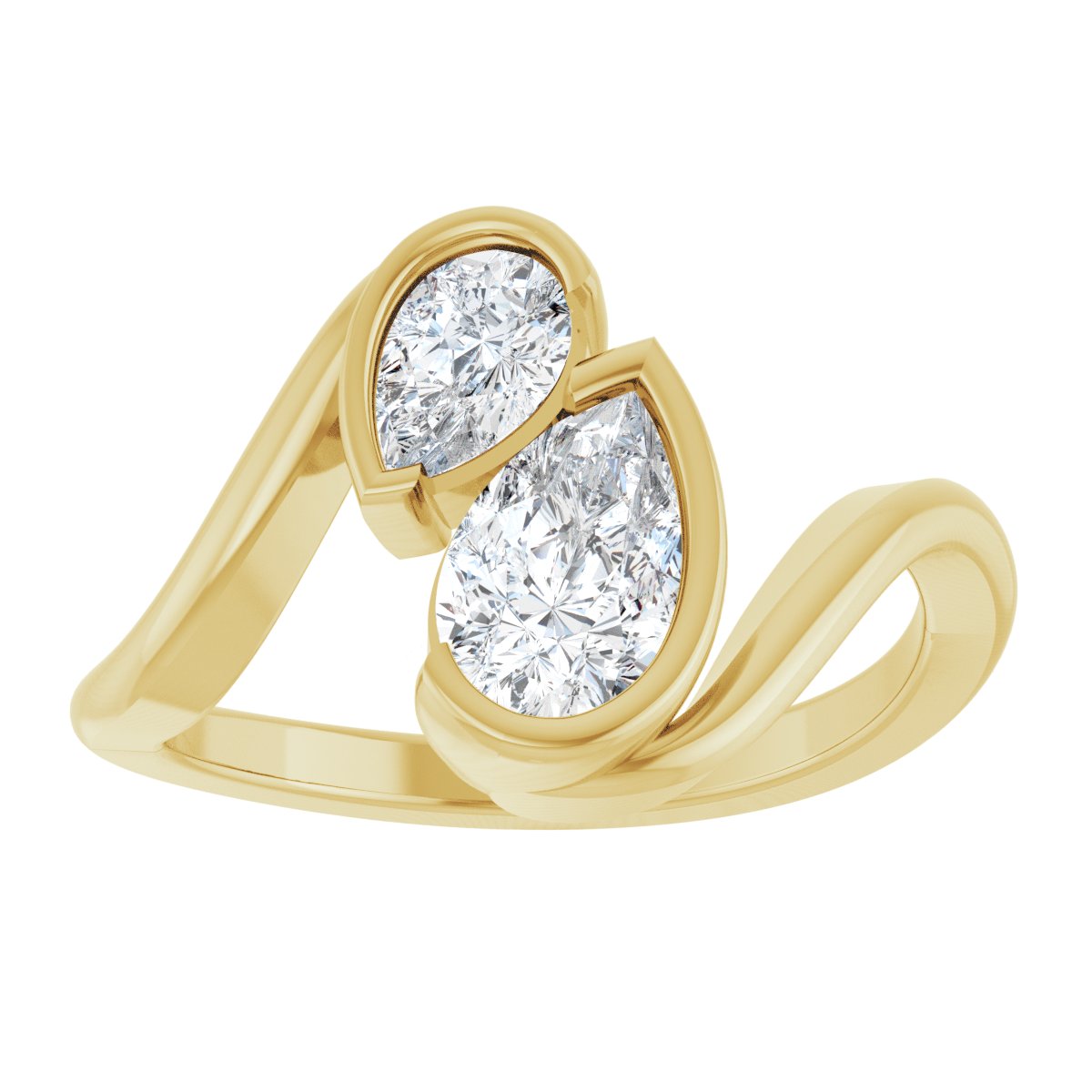 2 3/4 Ctw Lab-Grown Diamond Engagement Ring - White Gold - Lab Grown Diamond