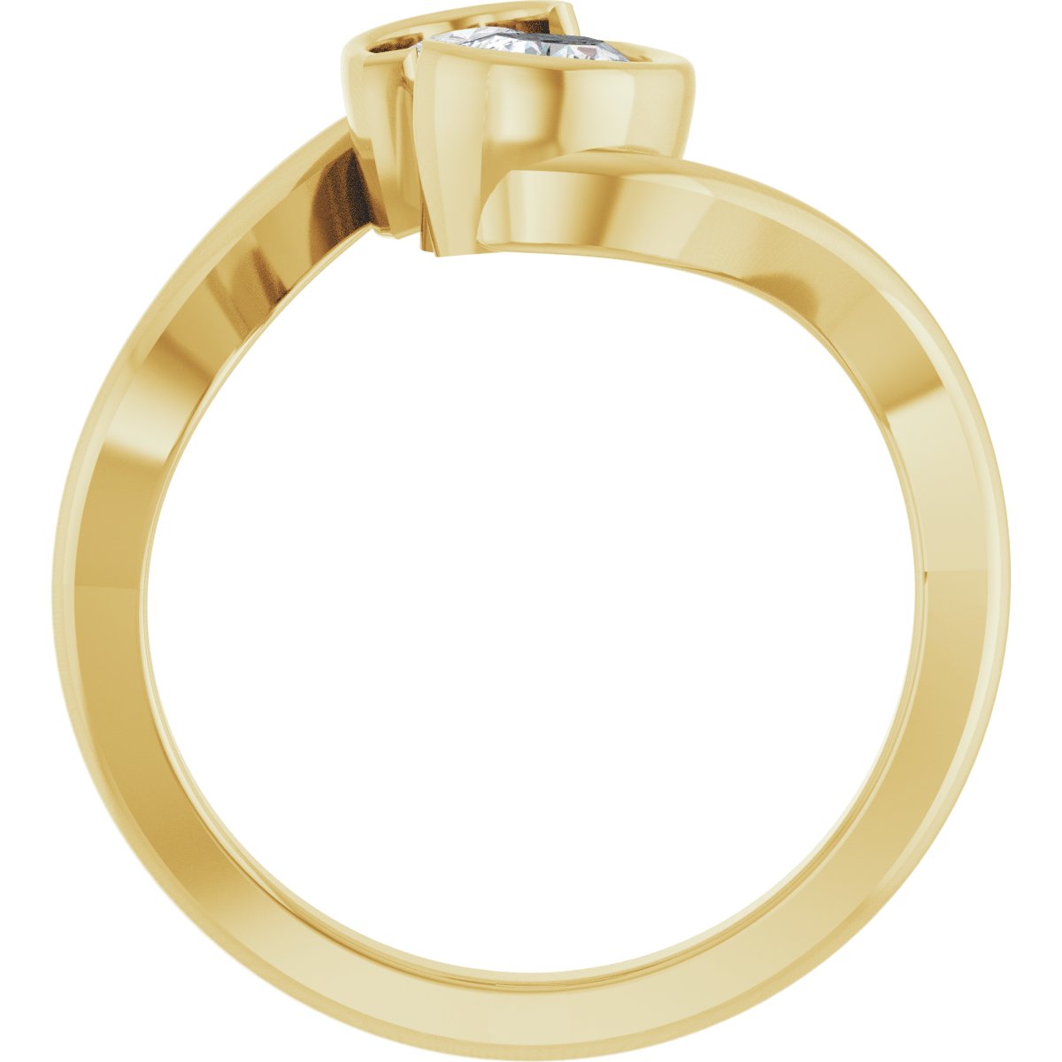 1 Ctw Lab-Grown Diamond Engagement Ring - White Gold - Lab Grown Diamond