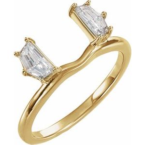1/2 Ctw Cadillac Lab-Grown Diamond Wrap-Style Ring Enhancer
