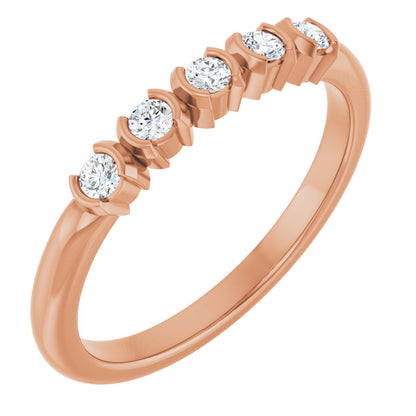 1/6 Ctw Lab-Grown Diamond Anniversary Band