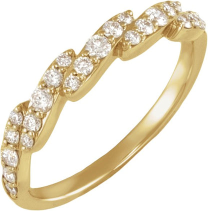 1/6 Ctw Lab-Grown Diamond Anniversary Band