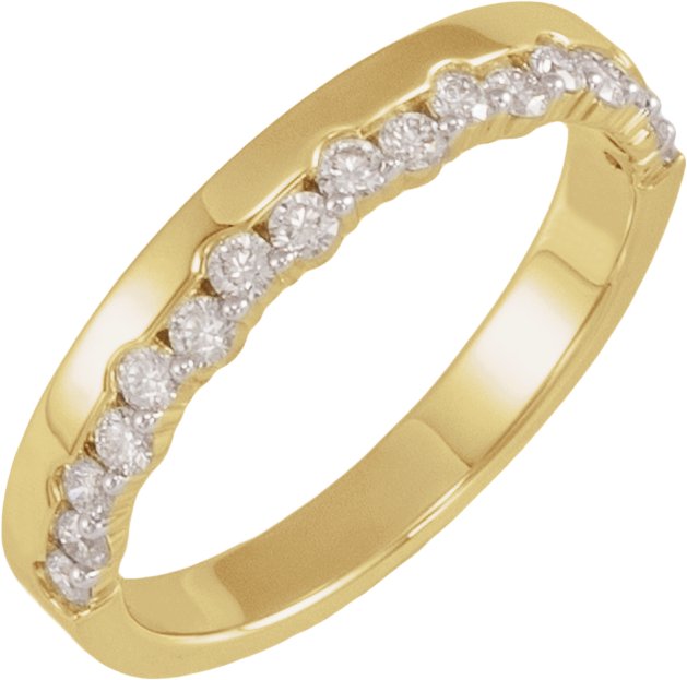 3/8 Ctw Lab-Grown Diamond Anniversary Band