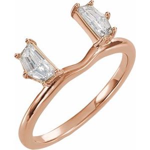 1/2 Ctw Cadillac Lab-Grown Diamond Wrap-Style Ring Enhancer
